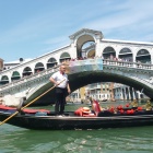 Kurz vorm Ziel an der Rialto-Brücke