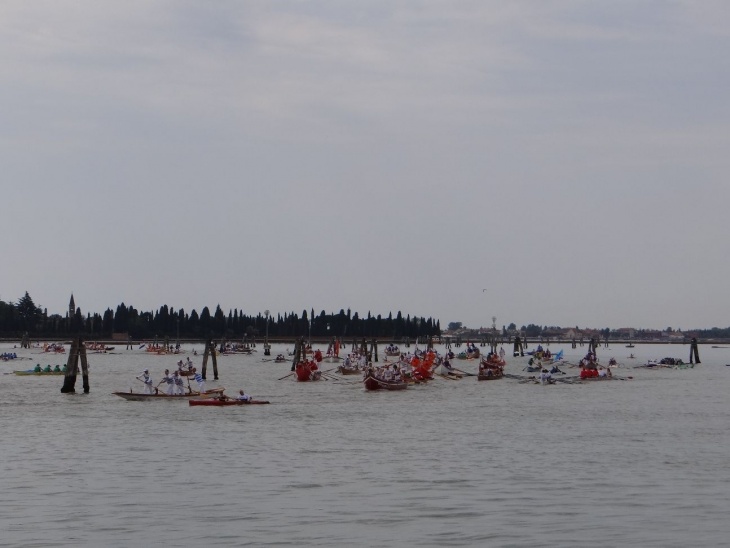 Vor der Wende bei Burano