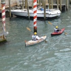 Viel Verkehr auf dem Canal grande